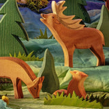 OSTHEIMER Deer eating - playhao - Toy Shop Singapore