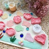 T.TINY TROVE Cutter & Play Dough Party Pack - Sea Animal - playhao - Toy Shop Singapore