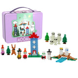 PLUS-PLUS Moomin Valley Tinbox Purple - playhao - Toy Shop Singapore
