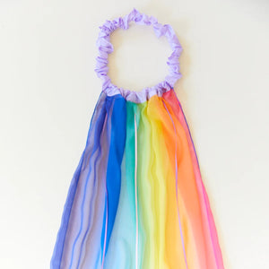 SARAH'S SILKS Veil - Rainbow/Lavender - playhao - Toy Shop Singapore