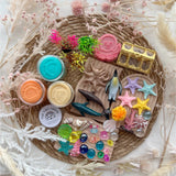 T.TINY TROVE Deluxe Play Dough Kit - Sea Creatures - playhao - Toy Shop Singapore