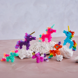 PLUS-PLUS Pearl Unicorns / 100 pcs Tube - playhao - Toy Shop Singapore