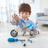 HAPE Junior Inventor Build N Drive Motorbike Set
