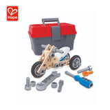 HAPE Junior Inventor Build N Drive Motorbike Set
