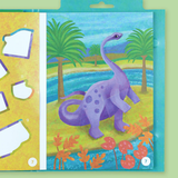 TIGER TRIBE Sticker By Numbers - Dinosaurs - playhao - Toy Shop Singapore