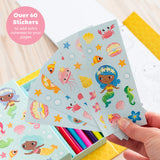 TIGER TRIBE Colouring Set - Mermaids