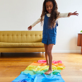 SARAH'S SILKS Giant Playsilks Enchanted - Rainbow - playhao - Toy Shop Singapore