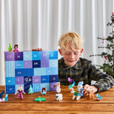 PLUS-PLUS Advent Calendar - Santa's Northern Lights Adventure - playhao - Toy Shop Singapore