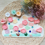 T.TINY TROVE Cutter & Play Dough Party Pack - Sea Animal - playhao - Toy Shop Singapore