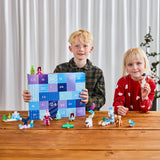 PLUS-PLUS Advent Calendar - Santa's Northern Lights Adventure - playhao - Toy Shop Singapore