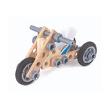 HAPE Junior Inventor Build N Drive Motorbike Set