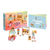 PLUS-PLUS Learn to Build - Ice Cream Shop - playhao - Toy Shop Singapore