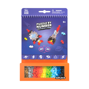 PLUS-PLUS Activity Pad – Space - playhao - Toy Shop Singapore