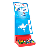 PLUS-PLUS Activity Pad – Transportation - playhao - Toy Shop Singapore