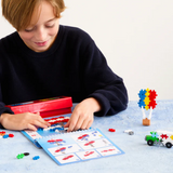 PLUS-PLUS Activity Pad – Transportation - playhao - Toy Shop Singapore