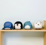 Little Big Friends Dooballs - Set of 4 plush balls - Ocean - playhao - Toy Shop Singapore