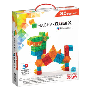 MAGNA-QUBIX 85 Piece Set - playhao - Toy Shop Singapore