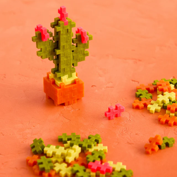 PLUS-PLUS Plant Packs - Cactus - playhao - Toy Shop Singapore