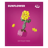 PLUS-PLUS Plant Packs - Sunflower - playhao - Toy Shop Singapore