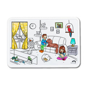 COLOUR ME MATS Pets at Home (Colouring Mat Bundle) - playhao - Toy Shop Singapore