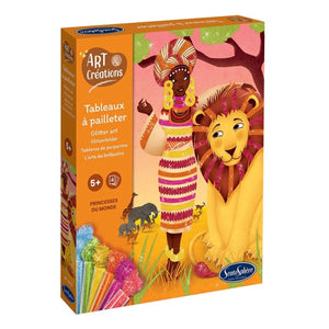 SENTOSPHERE Art & Creations - Tableaux A Pailleter - Princesses Du Monde - playhao - Toy Shop Singapore