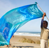 SARAH'S SILKS Giant Playsilks Earth - Ocean (DP)
