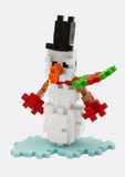PLUS-PLUS Snowman / 100 pcs Tube - playhao - Toy Shop Singapore