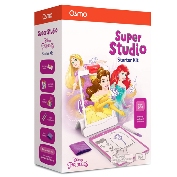TANGIBLE PLAY Osmo Super Studio Disney Princess Drawing Starter Kit - playhao - Toy Shop Singapore