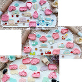 T.TINY TROVE Cutter & Play Dough Party Pack - Vehicle - playhao - Toy Shop Singapore