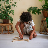 Abel blocks mini rewood 12 - playhao - Toy Shop Singapore