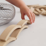 Abel blocks mini rewood 12 - playhao - Toy Shop Singapore