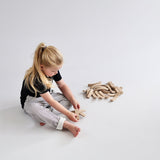 Abel blocks mini rewood 72 - playhao - Toy Shop Singapore