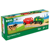 BRIO Farm Battery Train - playhao - Toy Shop Singapore