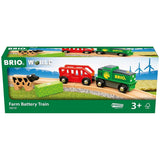 BRIO Farm Battery Train - playhao - Toy Shop Singapore