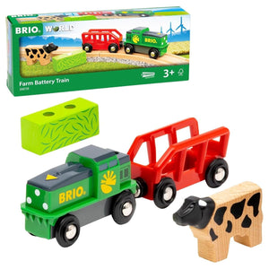 BRIO Farm Battery Train - playhao - Toy Shop Singapore