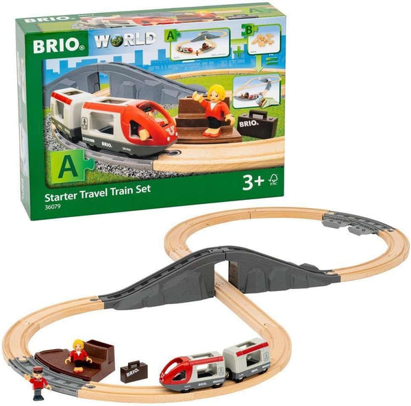 BRIO Starter Travel Train Set - playhao - Toy Shop Singapore