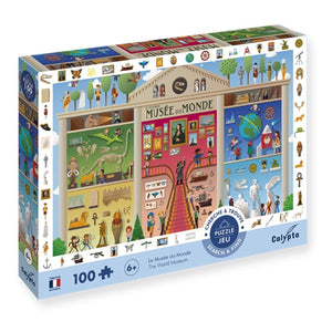 CALYPTO Puzzle 100 P - Musee Du Monde - playhao - Toy Shop Singapore