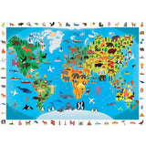 CALYPTO PUZZLE 100 P - Planisphere des Animaux - Planisphere of Animals - playhao - Toy Shop Singapore
