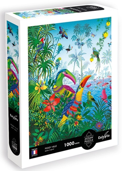 CALYPTO Puzzle 1000 P - Jardin Tropical - Peggy Nille - playhao - Toy Shop Singapore