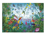 CALYPTO Puzzle 1000 P - Jardin Tropical - Peggy Nille - playhao - Toy Shop Singapore