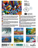 CALYPTO Puzzle 1000 P - Paysage - Montgolfières - playhao - Toy Shop Singapore