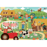 CALYPTO Puzzle 2*24 P - Ferme Et Ville - Richard Collingridge - playhao - Toy Shop Singapore