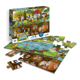 CALYPTO Puzzle 2*24 P - Vie Dessus Vie Dessous - playhao - Toy Shop Singapore
