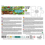 CALYPTO Puzzle 2*24 P - Vie Dessus Vie Dessous - playhao - Toy Shop Singapore