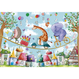 CALYPTO Puzzle 36 P - Animaux Acrobates - playhao - Toy Shop Singapore