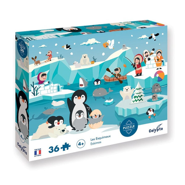 CALYPTO Puzzle 36 P - Les Esquimaux - playhao - Toy Shop Singapore
