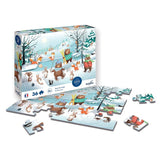 CALYPTO Puzzle 36 P - Sous La Neige - playhao - Toy Shop Singapore