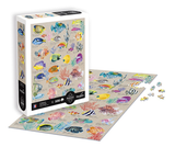 CALYPTO Puzzle 500 P - Poissons Exotiques - playhao - Toy Shop Singapore