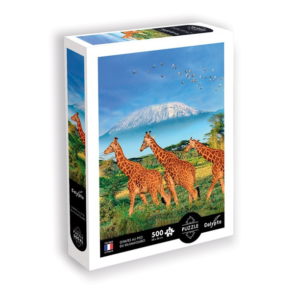 CALYPTO PUZZLE 500 P XL - Girafes - Giraffes - playhao - Toy Shop Singapore