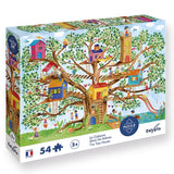 CALYPTO Puzzle 54 P - La Cabane Dans Les Arbres - playhao - Toy Shop Singapore